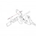 CNC Racing Titanium Screw for 2015+ Monster, Multistrada 1200 Enduro / 950 & Streetfighter Exhaust Silencer Bracket